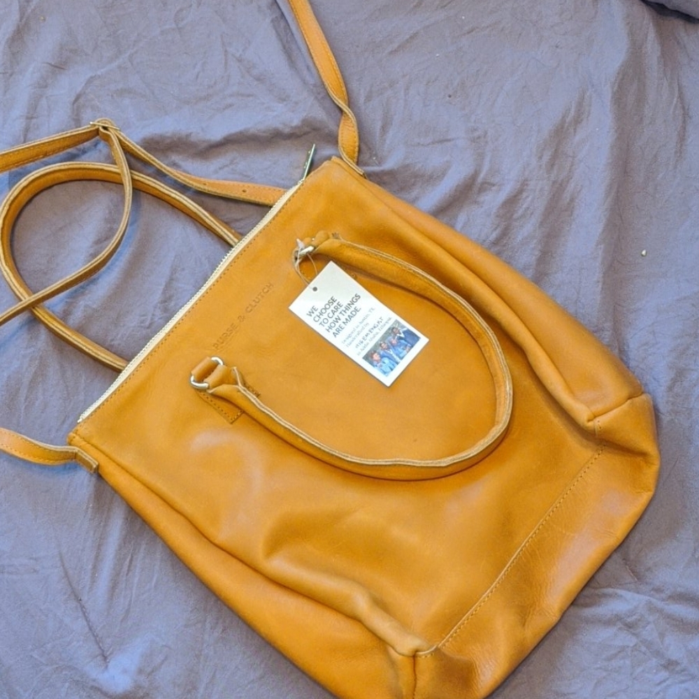 Purse and Clutch handmade leather bag